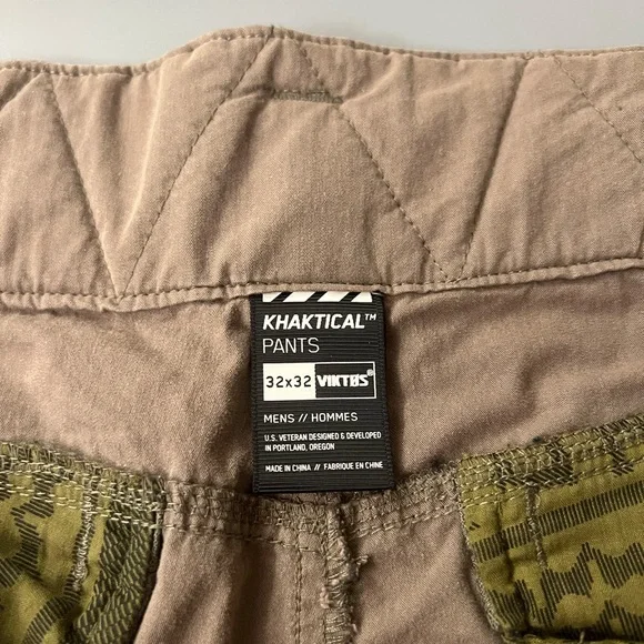 Green Cargo Pants with Washed Cotton Blend - Picture 4 of 7